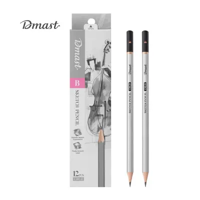 Корица на „Молив без гума Deli Dmast EC392-B, шестоъгълно тяло, B"