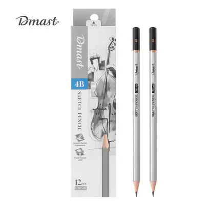 Корица на „Молив без гума Deli Dmast EC392-4B, шестоъгълно тяло, 4B"