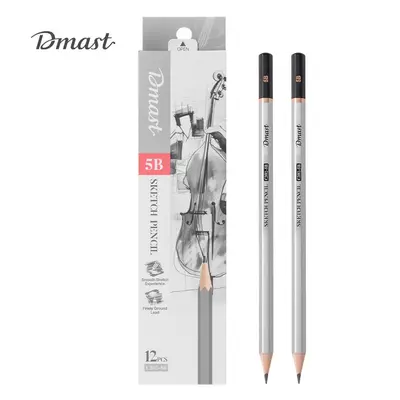 Корица на „Молив без гума Deli Dmast EC392-5B, шестоъгълно тяло, 5B"