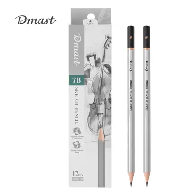 Корица на „Молив без гума Deli Dmast EC392-7B, шестоъгълно тяло, 7B"