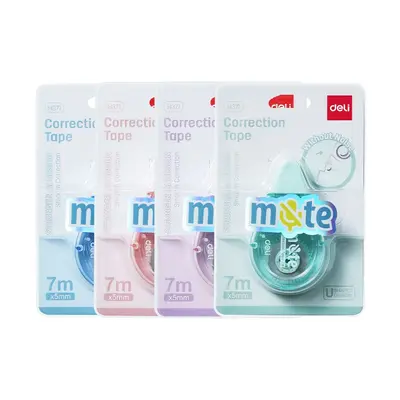 Корица на „Безшумен коректор лента Deli mute EH371, 5 мм х 7 м"