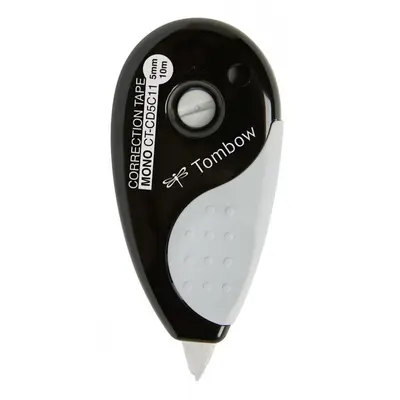 Корица на „Коректор лента Tombow Mono Grip, 5 мм х 10 м, черен"