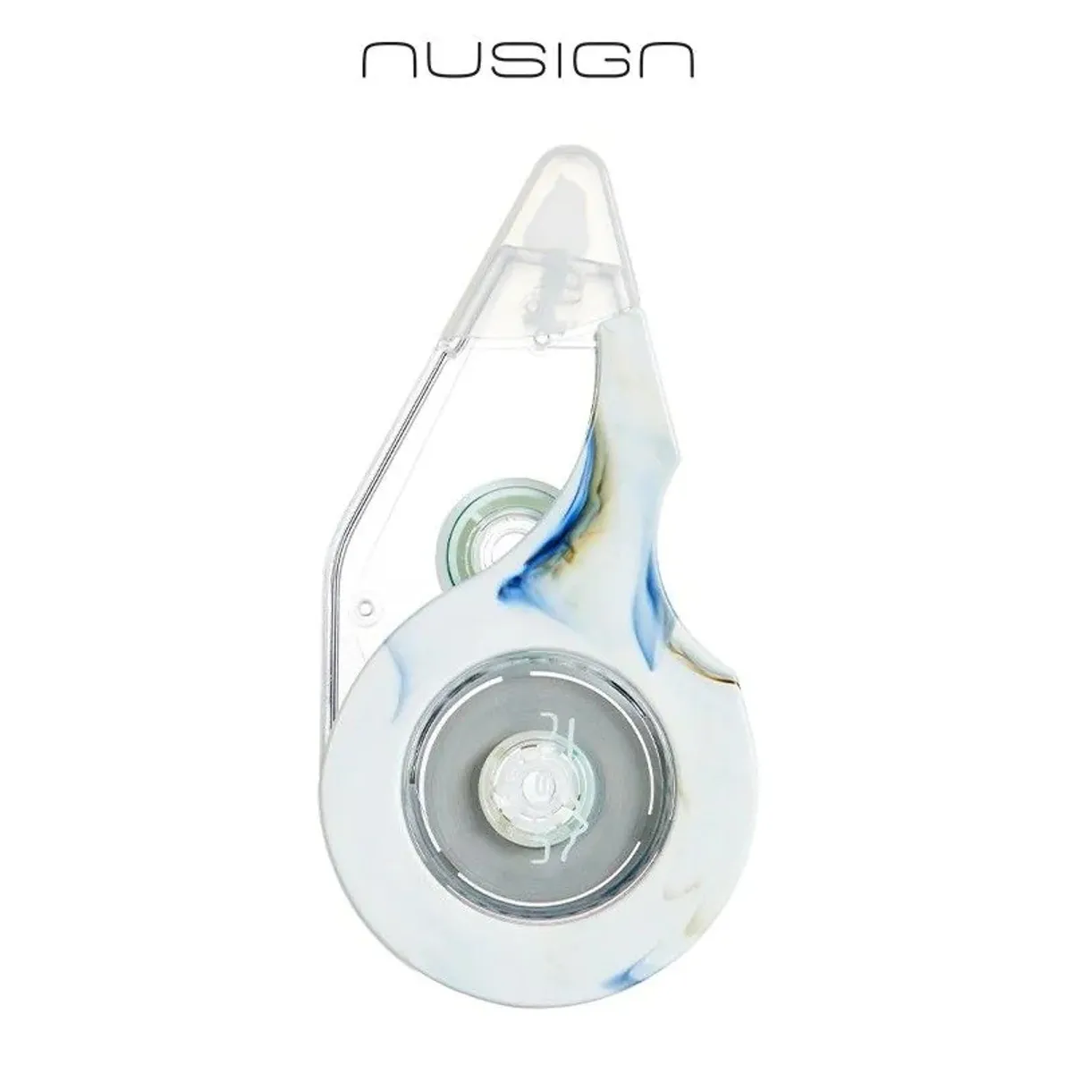 Коректор лента Nusign Natural Fluids ENS157C, 5 мм х 12 м, бял