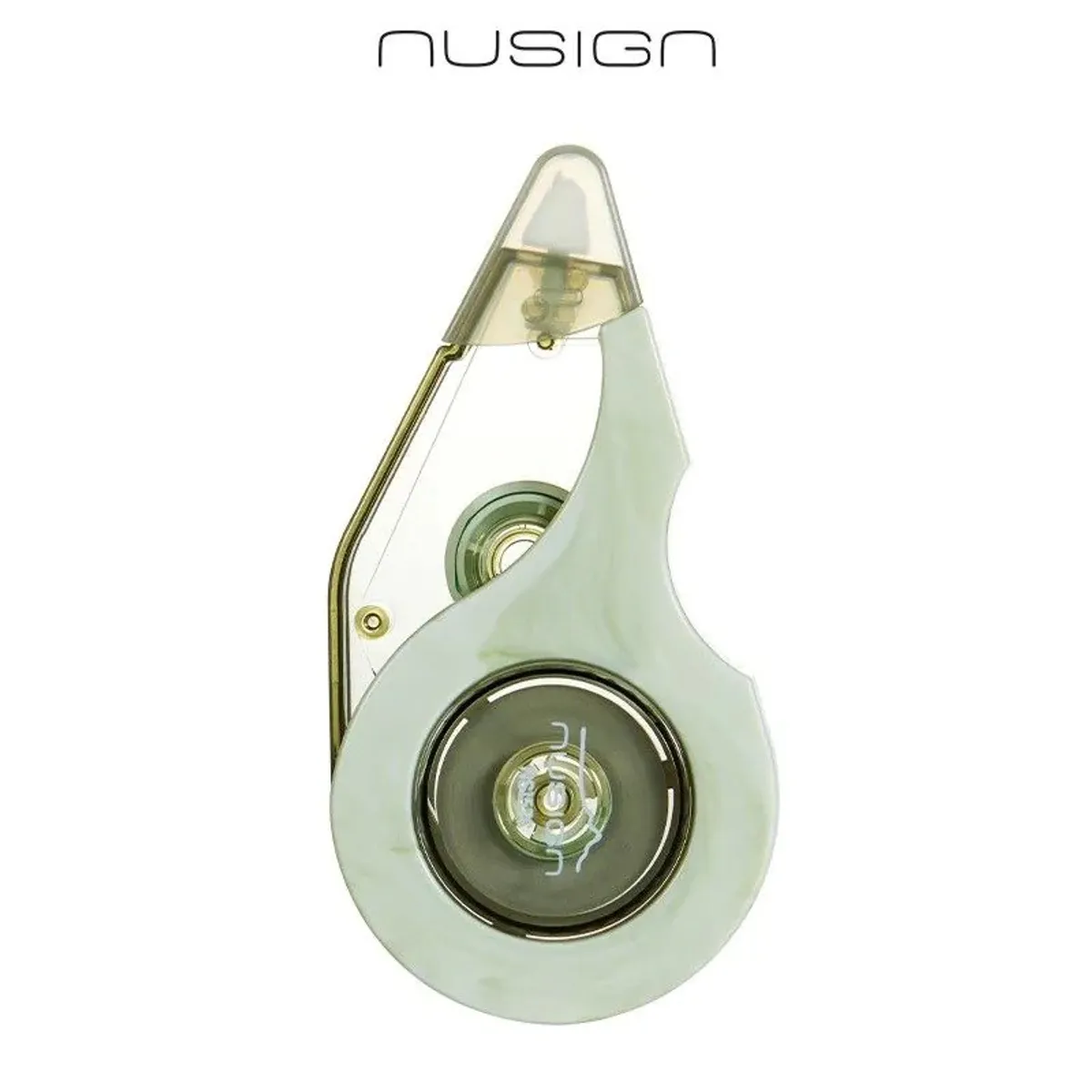 Коректор лента Nusign Natural Fluids ENS157C, 5 мм х 12 м, зелен