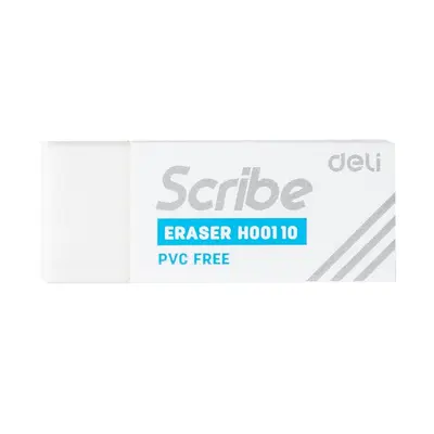 Корица на „Гума за молив Deli Scribe EH00110 - бяла"