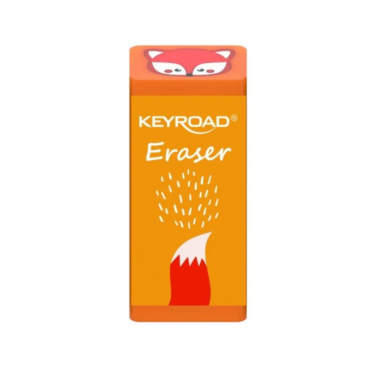 Гума за молив KEYROAD ANIMALS, 52х22х14 мм, цветна