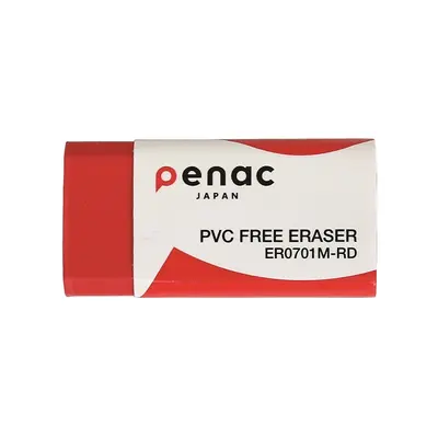 Корица на „Гума за молив Penac, 43х21х13 мм, червена"