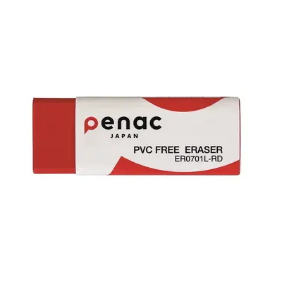 Корица на „Гума за молив Penac, 59х21х10 мм, червена"
