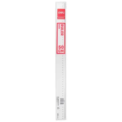 Корица на „Линия Deli Essential E6250, кристална, 50 см"