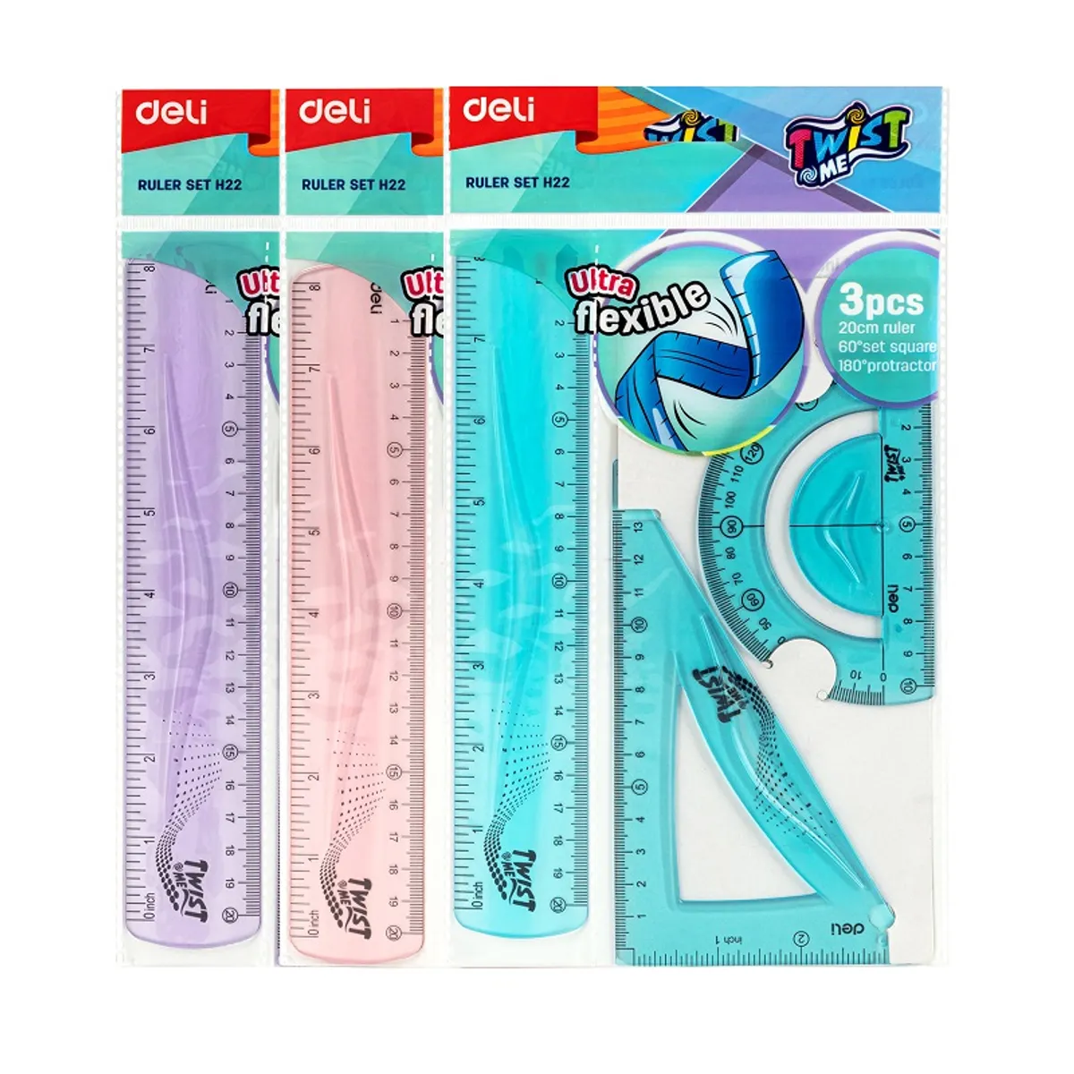 Комплект Deli Twist Me Flexible EH22 - 3 части