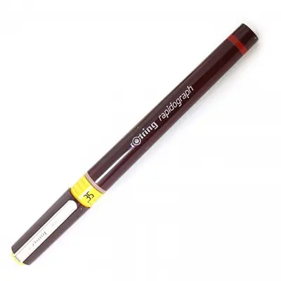 Корица на „Рапидограф за рисуване и чертане Rotring Isograph, връх 0.35 мм"