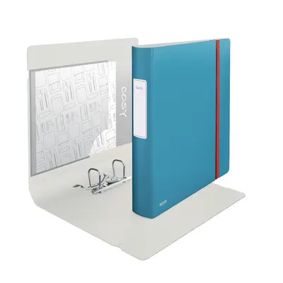 Корица на „Класьор с ластик LEITZ Active Cosy, Polyfoam 2.3 мм, A4, 65 мм, светлосин"