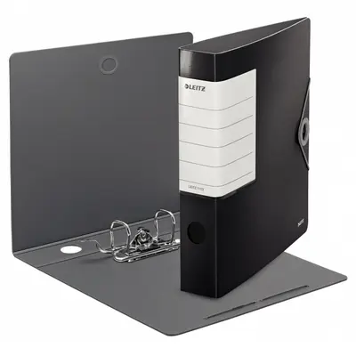 Корица на „Класьор с ластик LEITZ Solid, Polyfoam 2.8 мм, A4, 62 мм, черен"