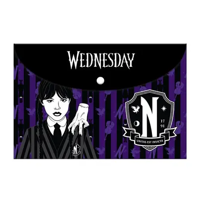 Корица на „Папка с копче WEDNESDAY, A4, PP"