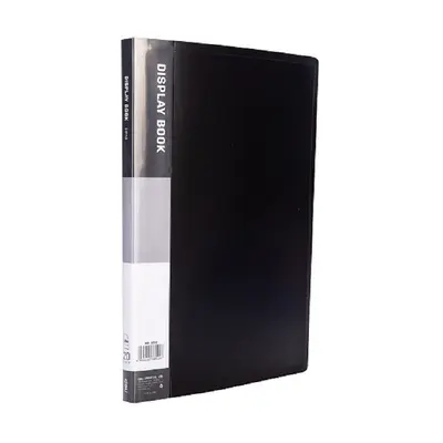 Корица на „Папка с 20 джоба Deli Classic, E38145, A4, PP, черна"