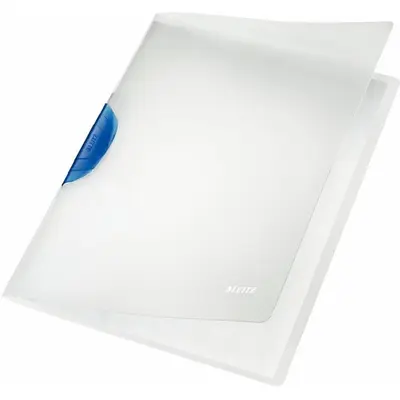 Корица на „Папка с клипс LEITZ ColorClip Magic, A4, PP 500 mic, син клип"