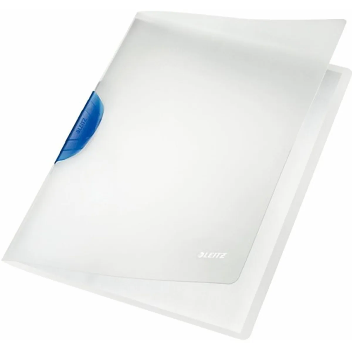 Папка с клипс LEITZ ColorClip Magic, A4, PP 500 mic, син клип