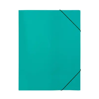 Корица на „Папка с ластик RedH, A4, картон 350 г с UV лак, зелена"