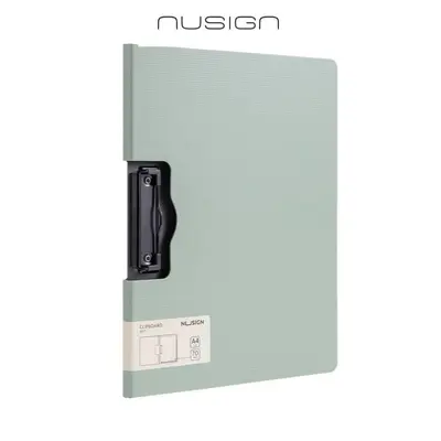 Корица на „Клипборд с капак Nusign Classic E5011, A4, хоризонтален, Foam PP, зелен"