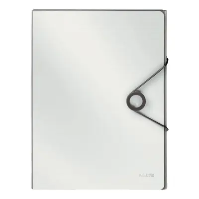 Корица на „Кутия за документи с ластик LEITZ Solid, 250х330х30 мм, A4, РР, бяла"