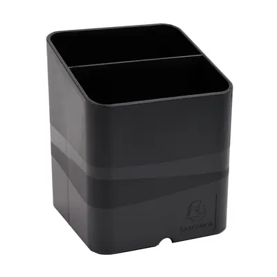 Корица на „Моливник EXACOMPTA ECOBlack, 74x74x93 мм, рециклиран PS, черен"