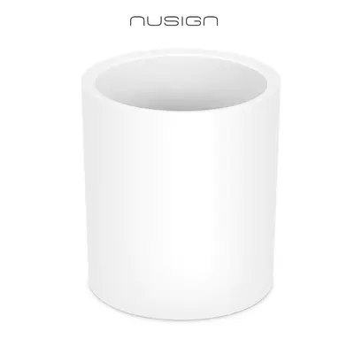 Корица на „Моливник Nusign Classic, ENS023, D83х95 мм PS, бял"