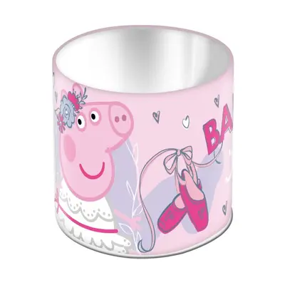 Корица на „Моливник PEPPA PIG, метален, D100 мм х 110 мм"