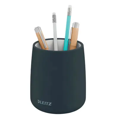 Корица на „Моливник Leitz Cosy, 108х87х87 мм, керамика, тъмносив"