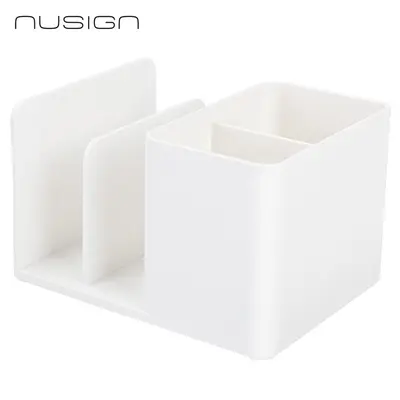 Корица на „Органайзер за бюро Nusign Classic ENS950, 4 отделения, 120х155х96 мм, бял"
