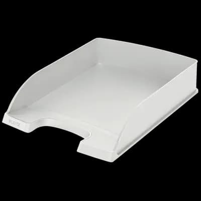 Корица на „Хоризонтална поставка LEITZ Plus, Polystyrene, кристална, сива"