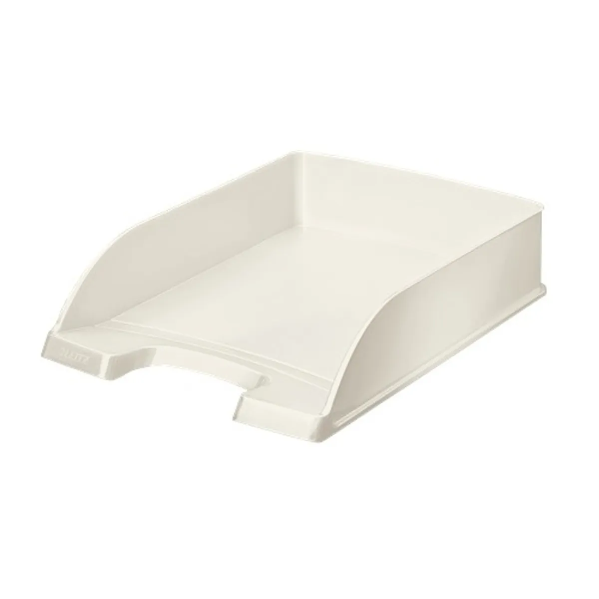 Хоризонтална поставка LEITZ WOW, Polystyrene, бяла