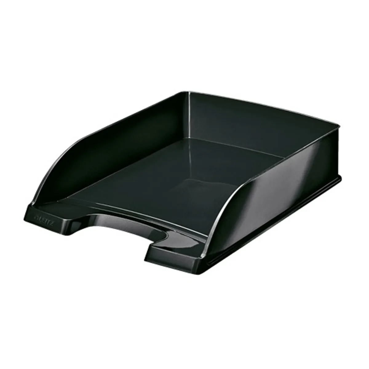 Хоризонтална поставка LEITZ WOW, Polystyrene, черна