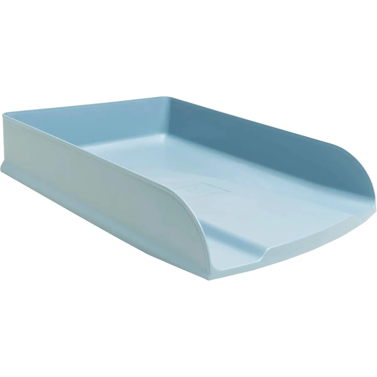 Хоризонтална поставка EXACOMPTA AutentiK, Polystyrene, сиво-синя