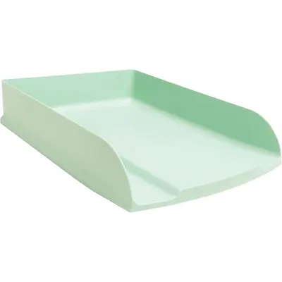 Корица на „Хоризонтална поставка EXACOMPTA AutentiK, Polystyrene, светлозелена"