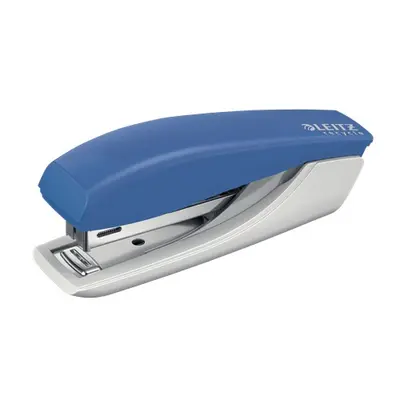 Корица на „Телбод LEITZ NeXXt Recycle, мини, за 10 л.(80 г), 29x38x101 мм, телчета 10/4, пластмаса + метал, син"