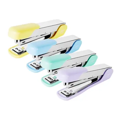 Корица на „Телбод Deli Start, E0224C, мини, за 15 л.(80 г), телчета 10/4, пластмаса + метал, жълт"