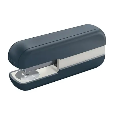 Корица на „Телбод LEITZ Cosy, за 30 л.(80 г), 40х62х147 мм, телчета 24(26)/6, пластмаса + метал, тъмносив"