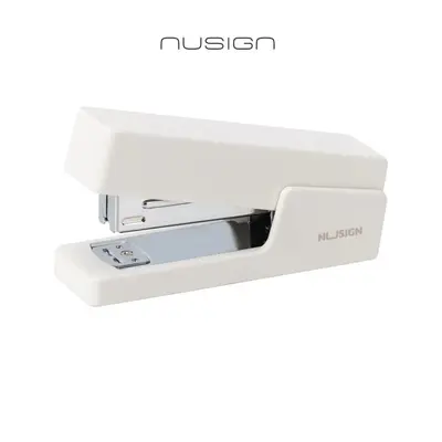 Корица на „Телбод Nusign Classic , ЕNS084, за 20 л.(80 г), телчета 24(26)/6, пластмаса + метал, бял"