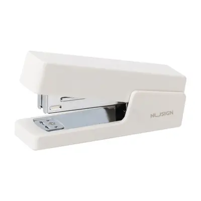 Корица на „Телбод Nusign Classic , ЕNS084, за 20 л.(80 г), телчета 24(26)/6, пластмаса + метал, бял"