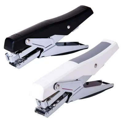 Корица на „Телбод-клещи Deli Pro Soft Touch, Е0329, за 30 л.(80 г), телчета 24(26)/6, пластмаса + метал"