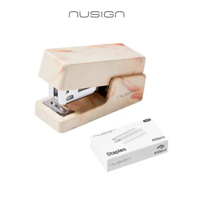Корица на „Телбод Nusign Natural Fluids, ENS083C, за 12 л.(80 г), телчета 24(26)/6, пластмаса + метал, розов"