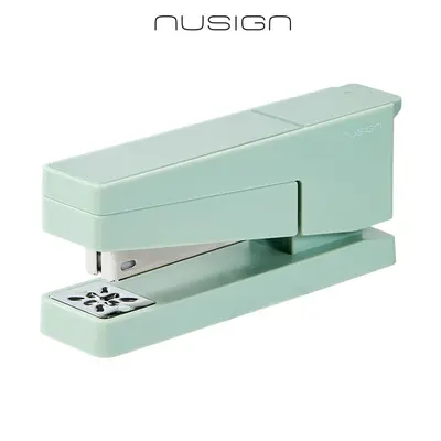 Корица на „Телбод Nusign Classic, ЕNS089, въртящ се, за 20 л.(80 г), телчета 24(26)/6, пластмаса + метал, зелен"