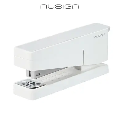 Корица на „Телбод Nusign Classic, ЕNS089, въртящ се, за 20 л.(80 г), телчета 24(26)/6, пластмаса + метал, бял"