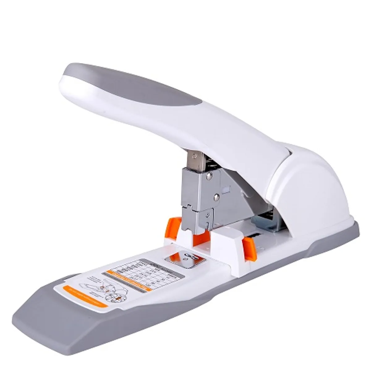 Телбод Deli Pro, E0486, усилен, за 120 л. (80 г), телчета 23/17, метален, бял
