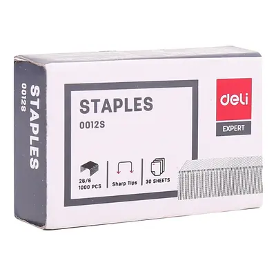 Корица на „Телчета Deli Essential, 26/6 (2-30 л.), E0012S, 1000 бр."