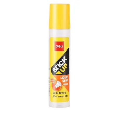 Корица на „Течно лепило Deli Stick Up E7302S, безцветно, с апликатор, 50 мл"