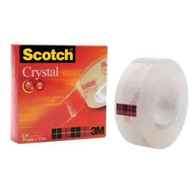 Корица на „Тиксо Scotch Cryslal 600, 19 мм х 33 м, кристално"