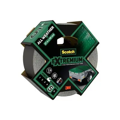 Корица на „Армирана лента Scotch Extremium ALL WEATHER Duct, 48 мм x 27 м, 228 mic, от -29 С до +93 С"