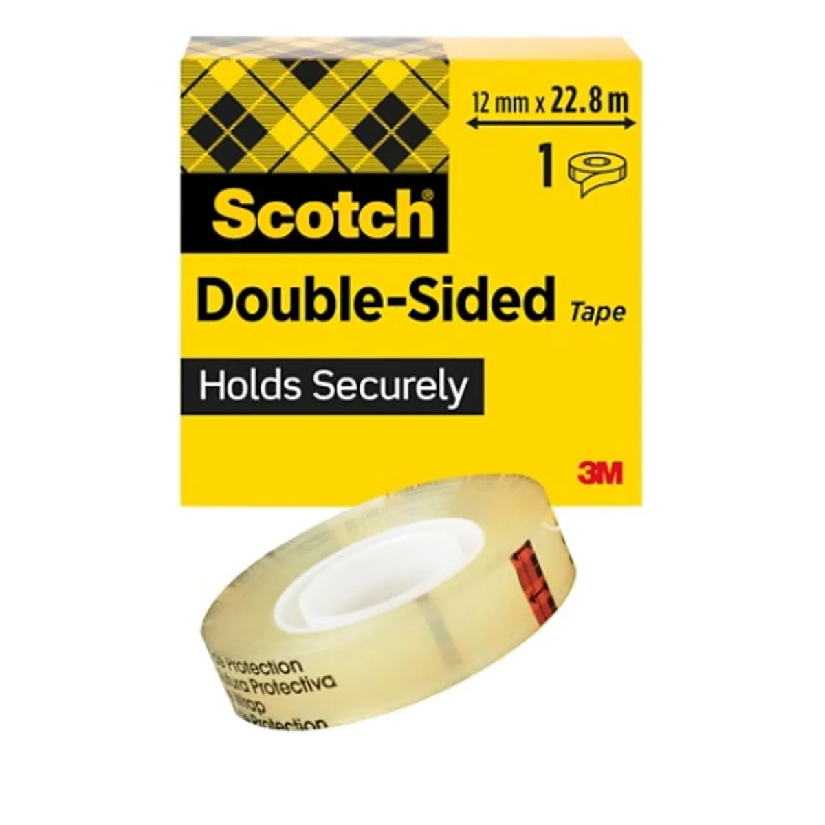 Двойнолепяща лента Scotch 665, 12.7 мм х 22.8 м
