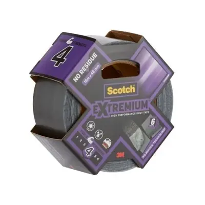 Корица на „Самозалепваща Duct лента Scotch® Extremium™, без остатъци, 48 мм x 18.2 м, сребриста"